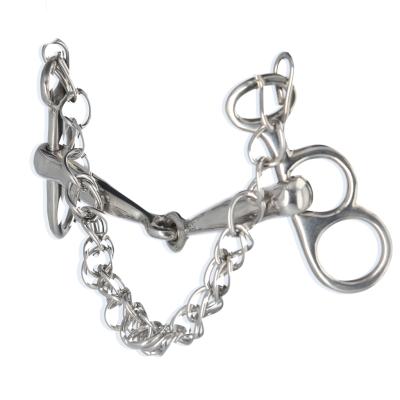 ABBEY ENGLAND HORSE/PONY CURB CHAIN STAINLESS STEEL DOUBLE LINK 