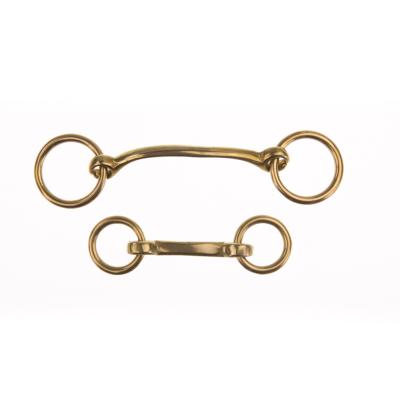 Brass Plated Fulmer Rings For Rocking Horse Bit Making 