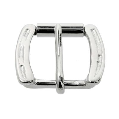 HORSESHOE ROLLER BUCKLE NP BRIGHT  11/4"  32mm