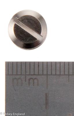 CHICAGO SCREW SMALL ANT NICKEL  9mm  x 5mm