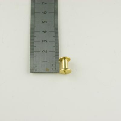 CHICAGO BINDING SCREW BRASS  3/8"  10mm