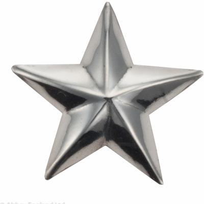 REIN TIP 5-POINT STAR NICKEL  1"  25mm