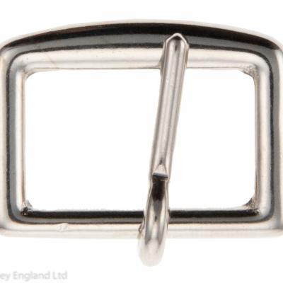 BRIDLE BUCKLE NP/BRASS  5/8"  16mm