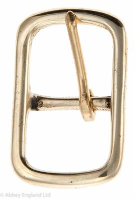 WHOLE WIRE BUCKLE BRASS  3/8"  10mm