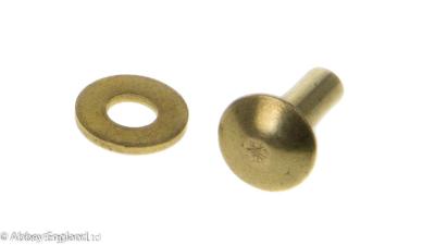 S/BROWNE RIVET & WASHER 976 NP DULL