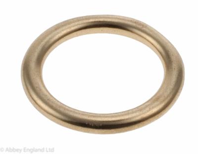 HARNESS RINGS NP BRIGHT  5/8"  16mm