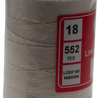 LINEN THREAD 18/3 250g BARBOUR WH/BROWN