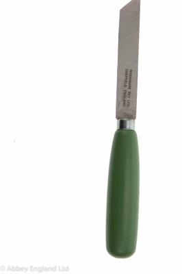 BARNSLEY SKIVING KNIFE   21/2" GREEN HANDLE