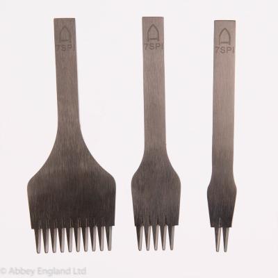 Abbey Traditional Oblique Pricking Iron Set RHand