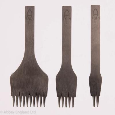 Abbey Traditional Oblique Pricking Iron Set LHand