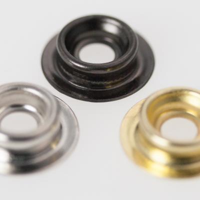 DURABLE DOT ANTIQUE/BRASS RING STUD C