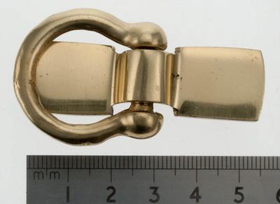 HANDLE PLATE/RING NO.8 LARGE  BRASS  47mm