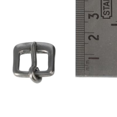 STANDARD STAMPED BRIDLE BUCKLE  S/S  3/8"  10mm
