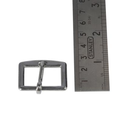 STANDARD STAMPED BRIDLE BUCKLE  S/S  1"  25mm