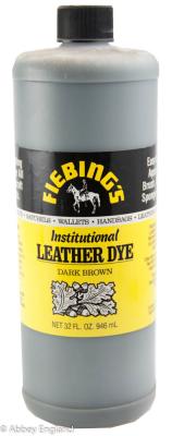 FIEBING LEATHER COLOURS  946ml  D.BROWN