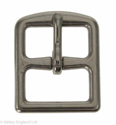 STIRRUP BUCKLE LOST WAX S/S  5/8"  16mm