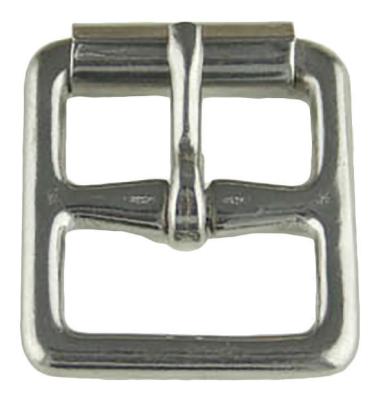 STIRRUP ROLLER BUCKLE LOST WAX S/S  1"  25mm