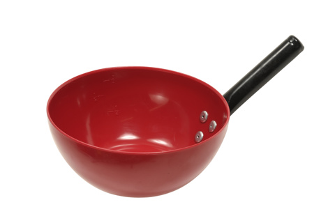 S80 PLASTIC FEED SCOOP RED 