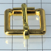 DOG COLLAR ROLLER BUCKLE solid brass  3/4"  19mm