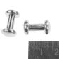 DOUBLE HEAD STUDS NP BRIGHT  3/8"  10mm