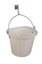 S85A FLAT SIDE HANGING BUCKET 4GALL WHTE 