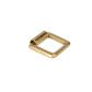 ROLLER BUCKLE SOLID BRASS 5/8" 16mm NO TONG sale